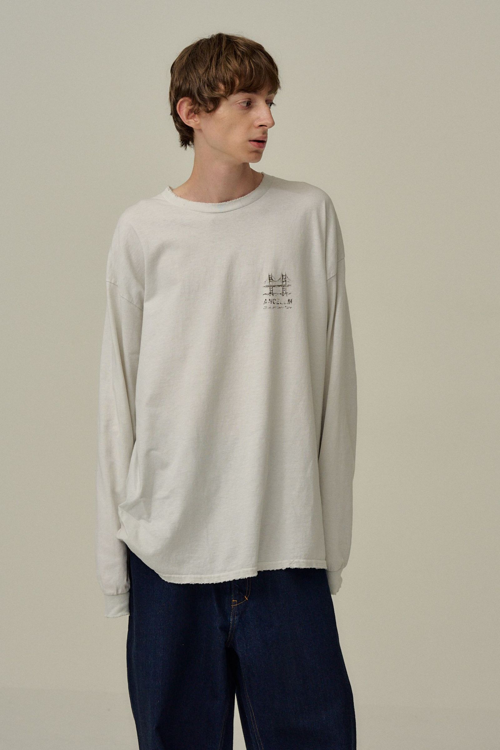 BRIDGE L/S T-SHIRT | WHITE | カットソー