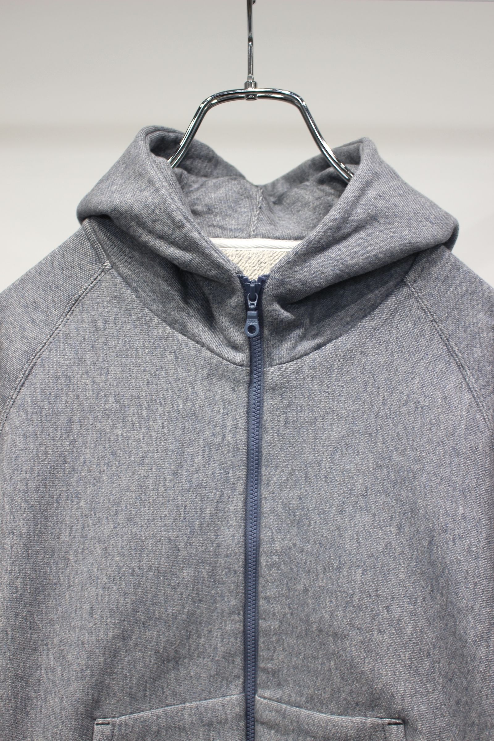 ORCOTT® FRENCH TERRY ZIP-UP PARKA | NAVY | ジップパーカー