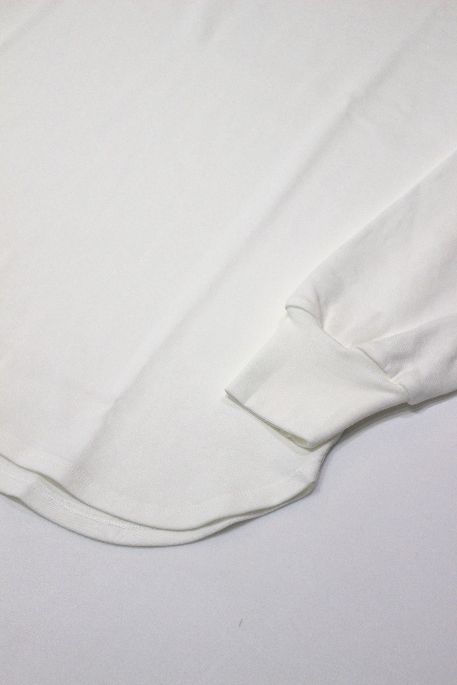 VICTOR L/S MOC TEE | WHITE | カットソー