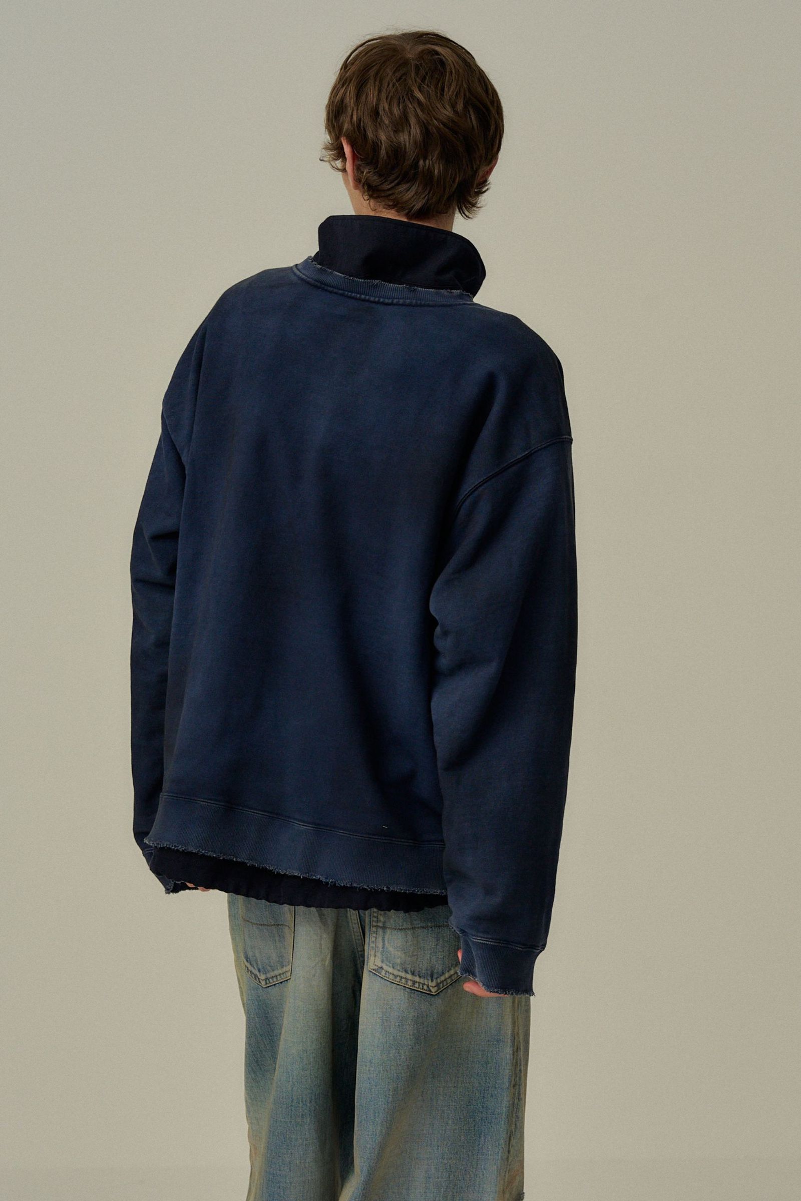 BRIDGE SWEAT SHIRT | NAVY | スウェット