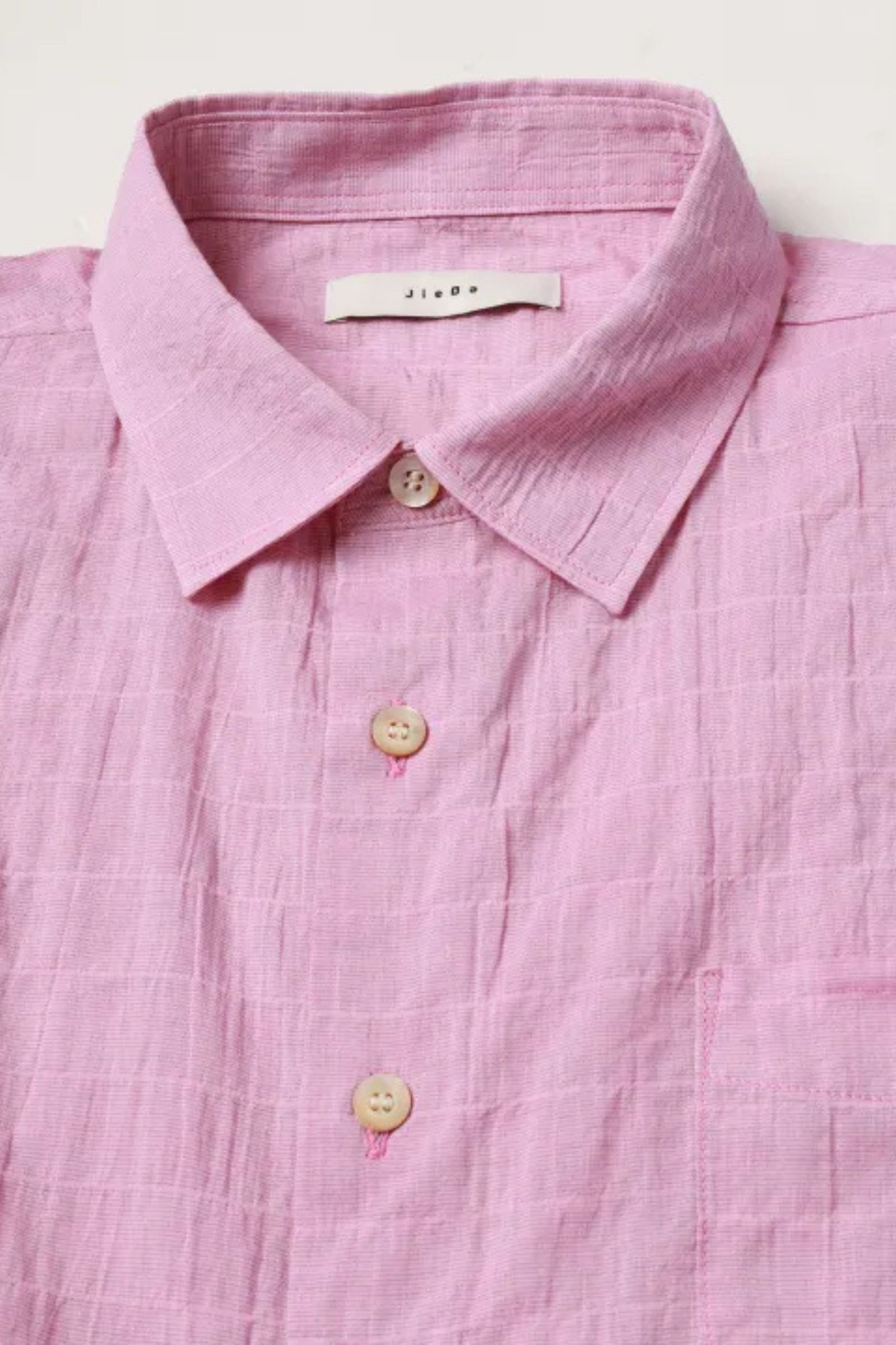WRINKLE SHIRT | PINK | シャツ