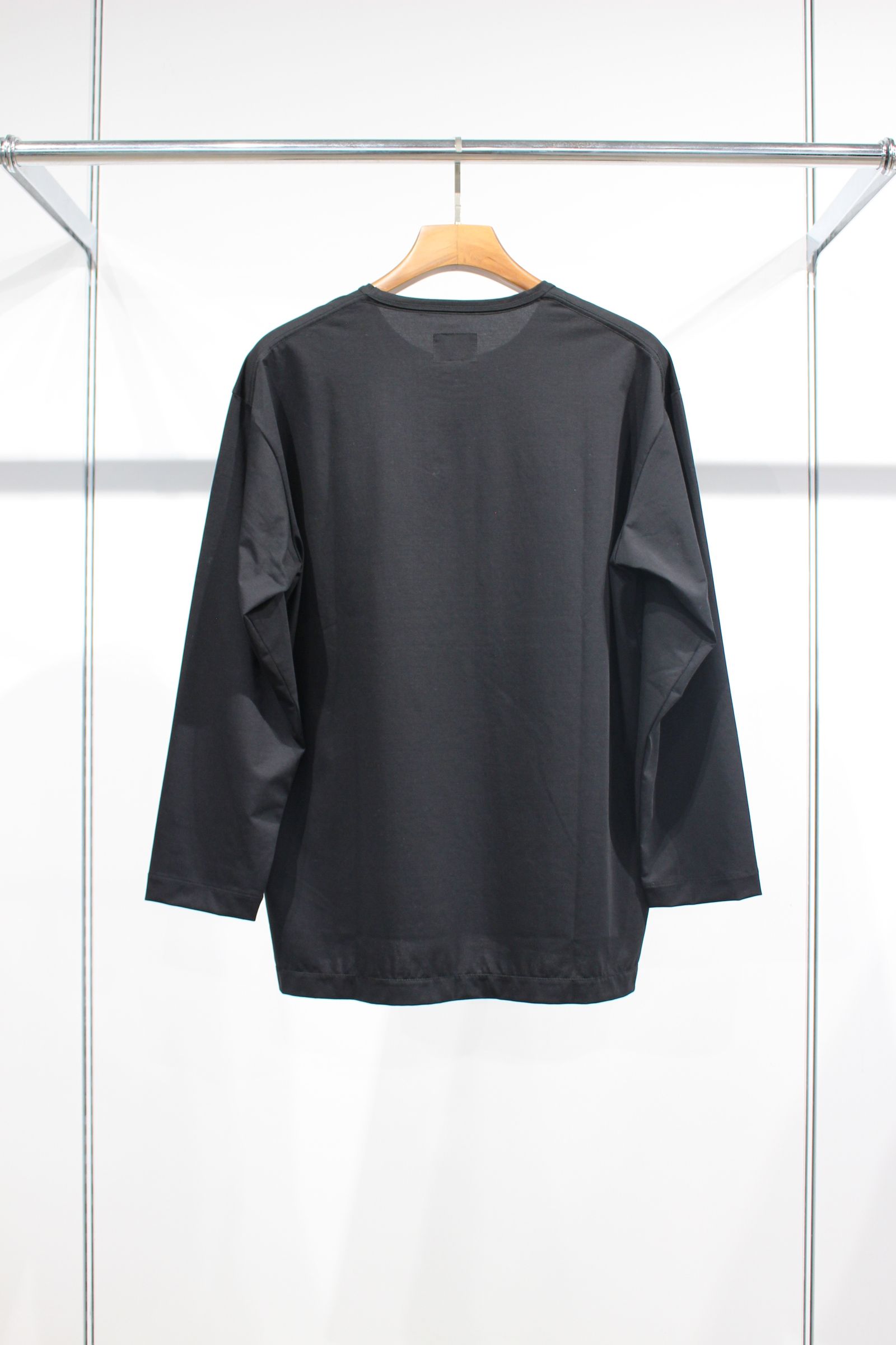 HIGH-GAUGE T/C TEE | BLACK | カットソー