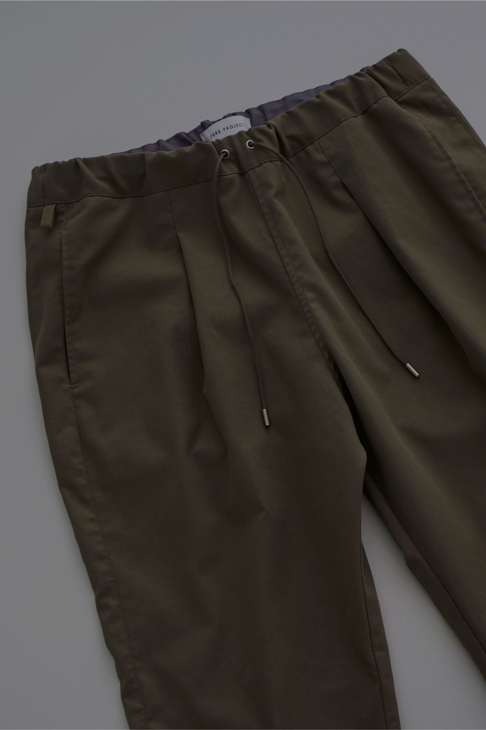 ALBERT Trousers”Twill”/OLIVE/イージートラックパンツ
