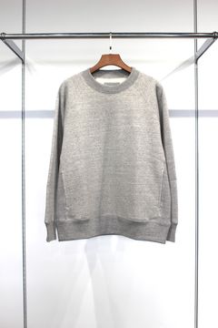 RAFFY HIGH-CREW NECK P/O -brushed- | GRAY | スウェット