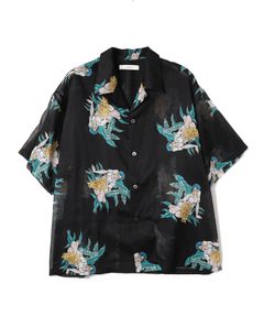 ALOHA LONE SHIRT S/S | BLACK | シャツ