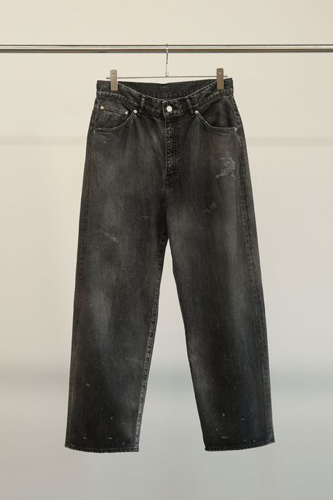 TAPERED 5P DENIM PANTS | BLACK | デニム