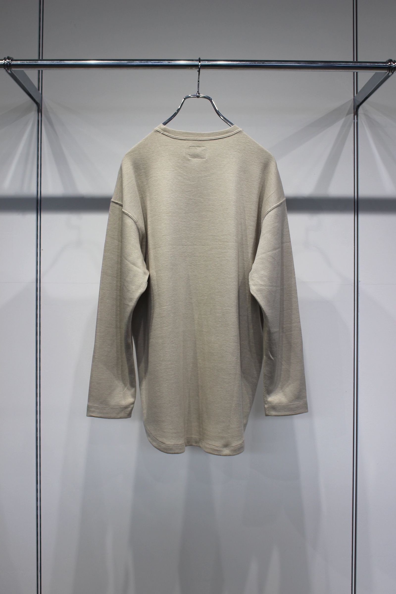 PREMIEREWARM L/S TEE (crew-neck) | SAND | カットソー