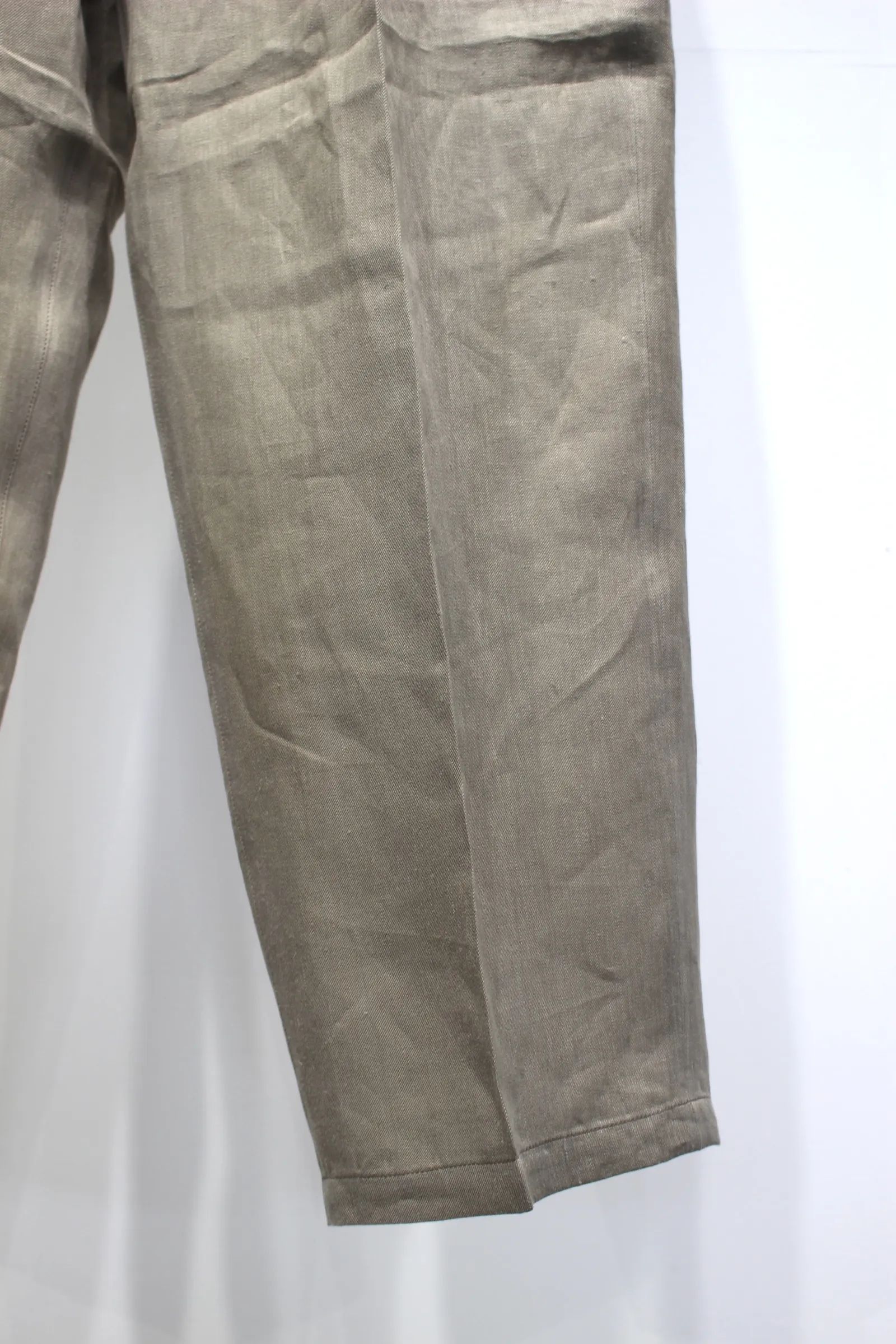 100/S LINEN TAILORED SHIRT | 100/S LINEN TUCK SLACKS | KHAKIBEIGE | セットアップ