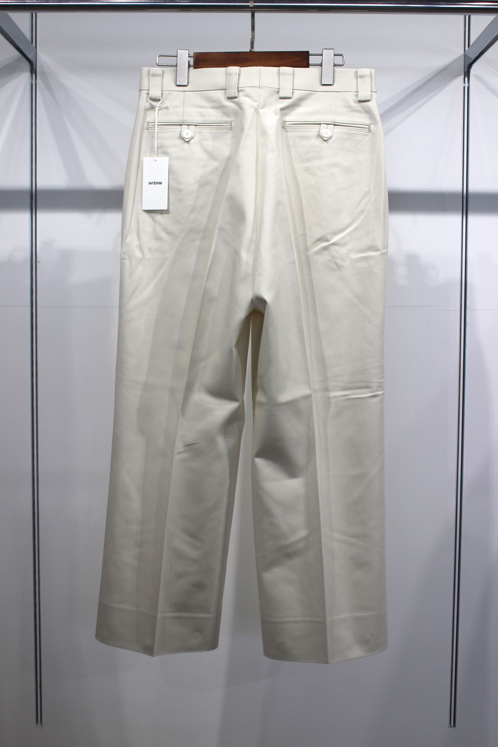 TURKISH OGARNIC DRILL 1-TUCK BAGGY SLACKE/スラックス