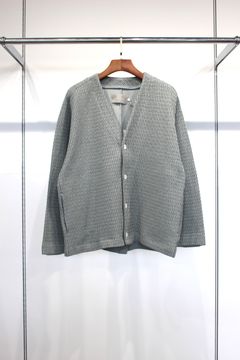 [ラスト1点] 3D WAFFLE CARDIGAN | CHOCOMINT | カットソー