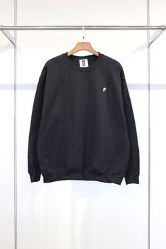 One point匣embroidery crew/BLACK【10/1 発売】
