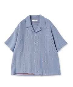 RUSSELL SHIRT S/S/シャツ（半袖）/ブルー