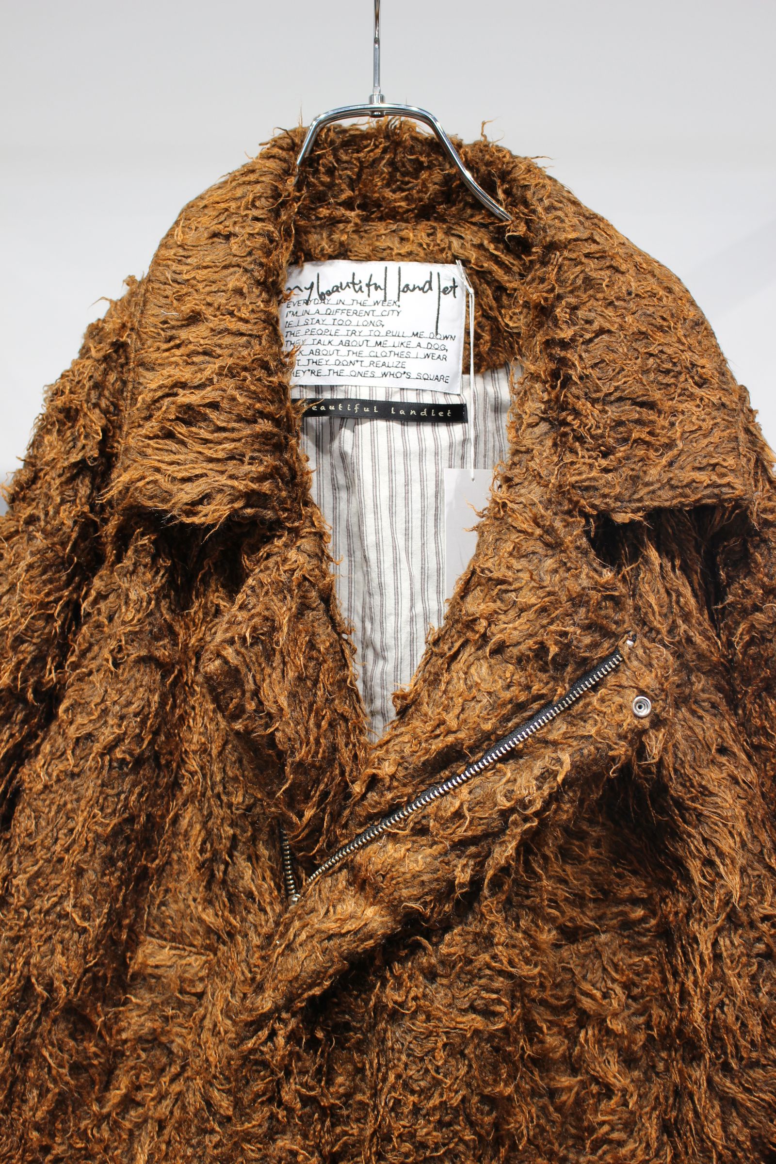 SHAGGY RIDERS JACKET | ORANGE | ライダースジャケット