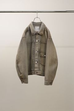 LAYERING COLOR DENIM JACKET | BROWN | デニムジャケット