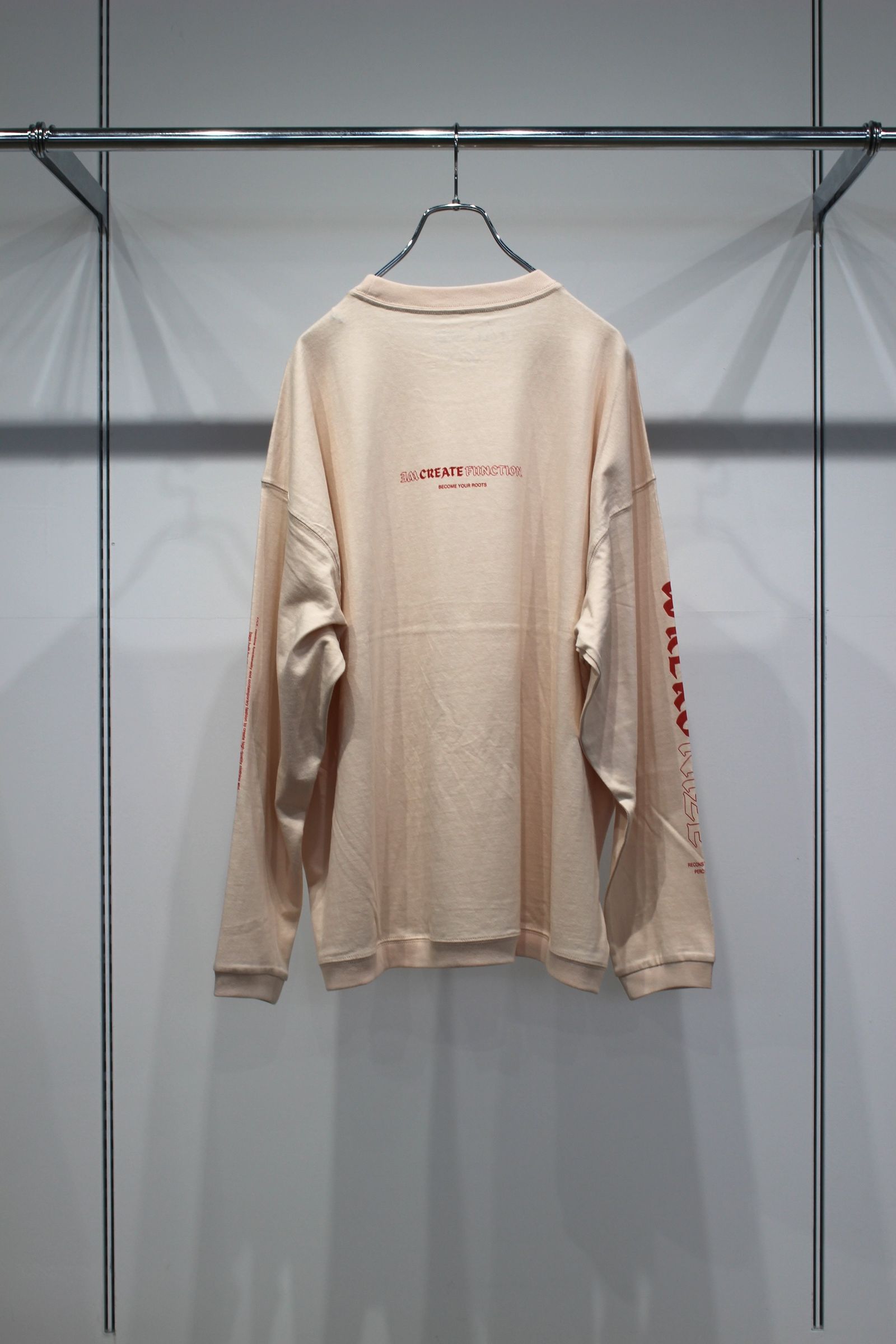 RE AIKAWA LONG SLEEVE TYPE-A | Pink | カットソー