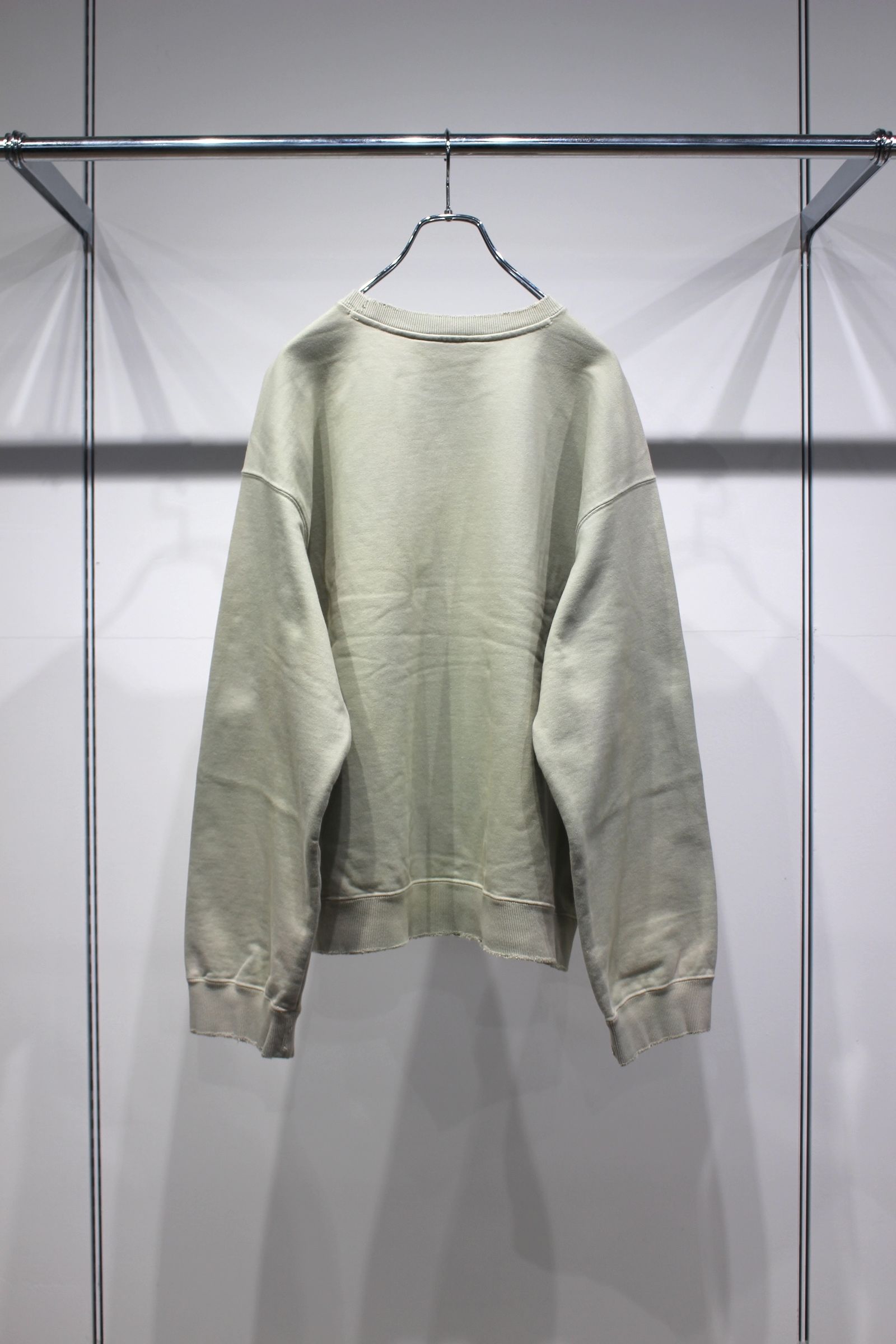 UNEVENNESS SWEAT SHIRT | GRAYMINT | スウェット