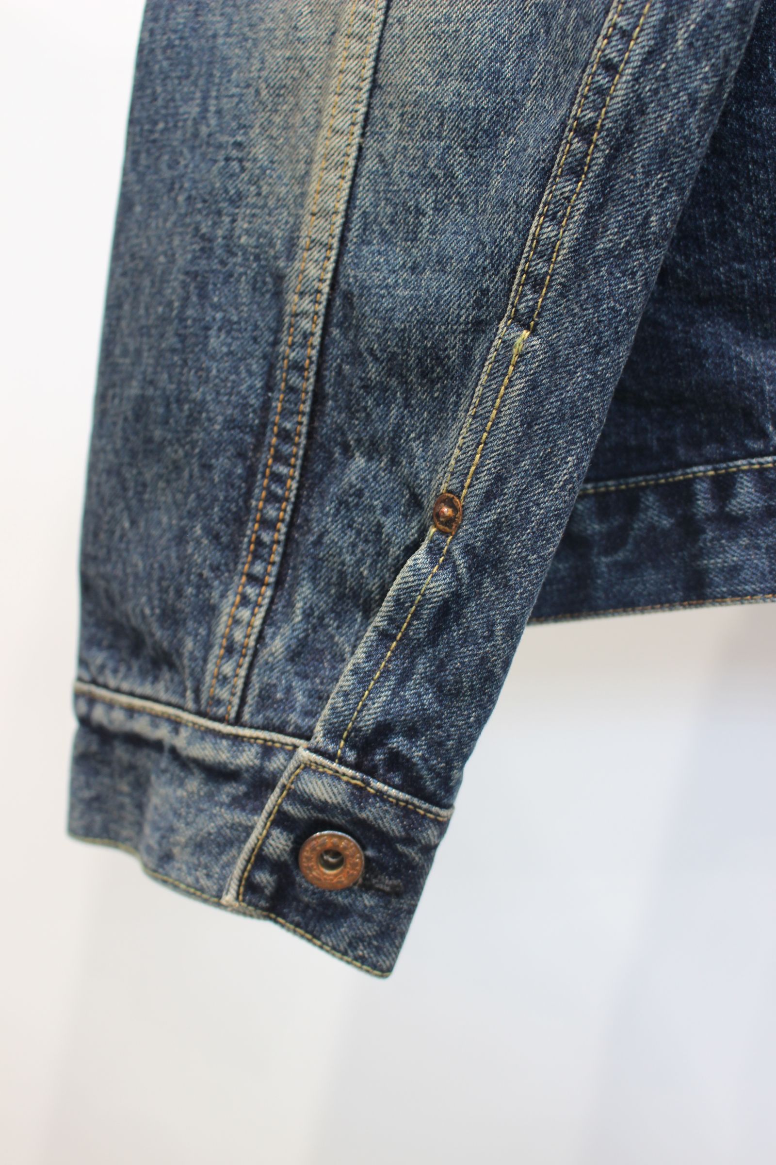 CLASSIC HEAVY KIBATA SHUTTLE HYPER BIG WWII "1ST" DENIM JACKET | C.NAVY | デニムジャケット