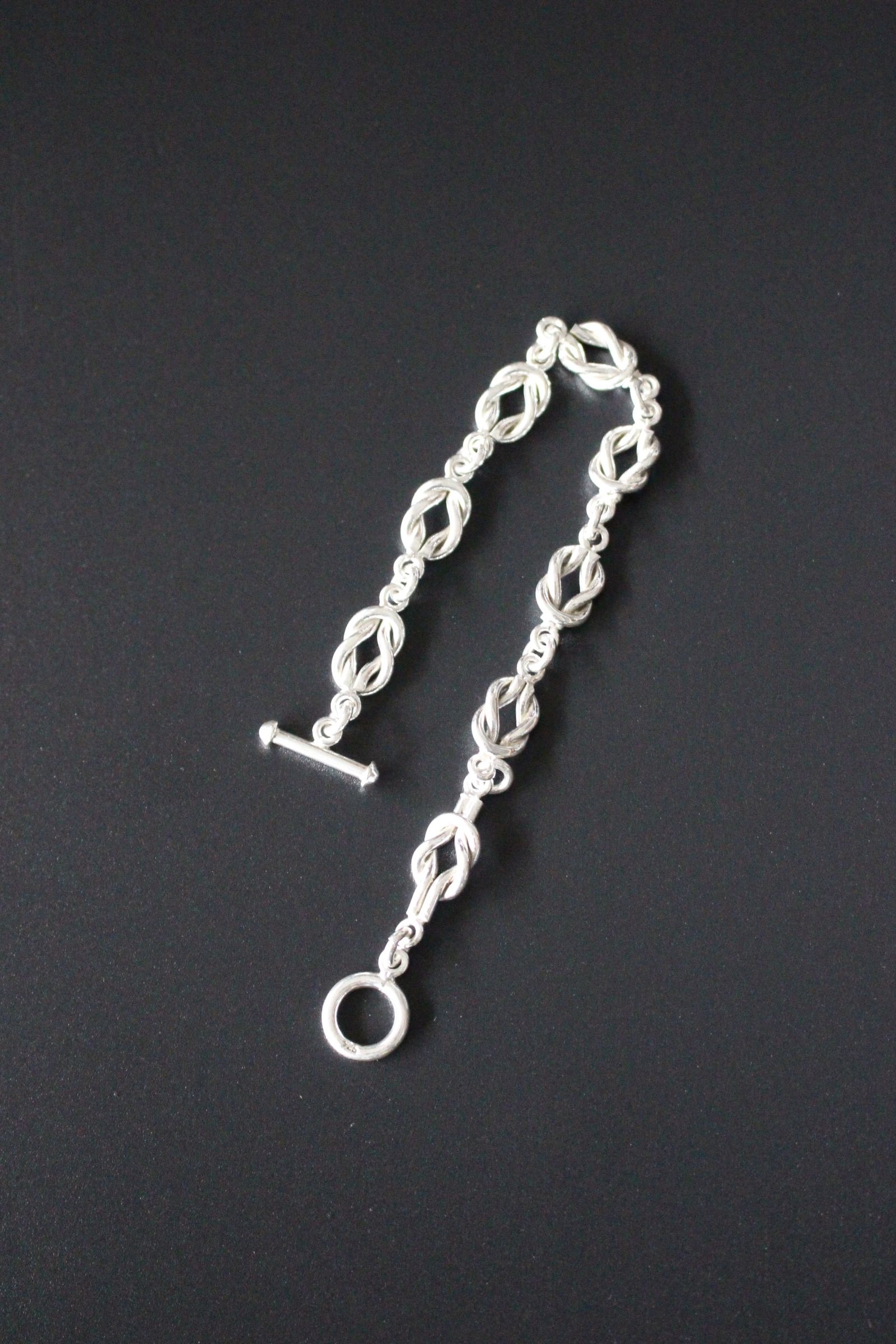TAXCO SILVER SMALL CHAIN BRACELET/SILVER925