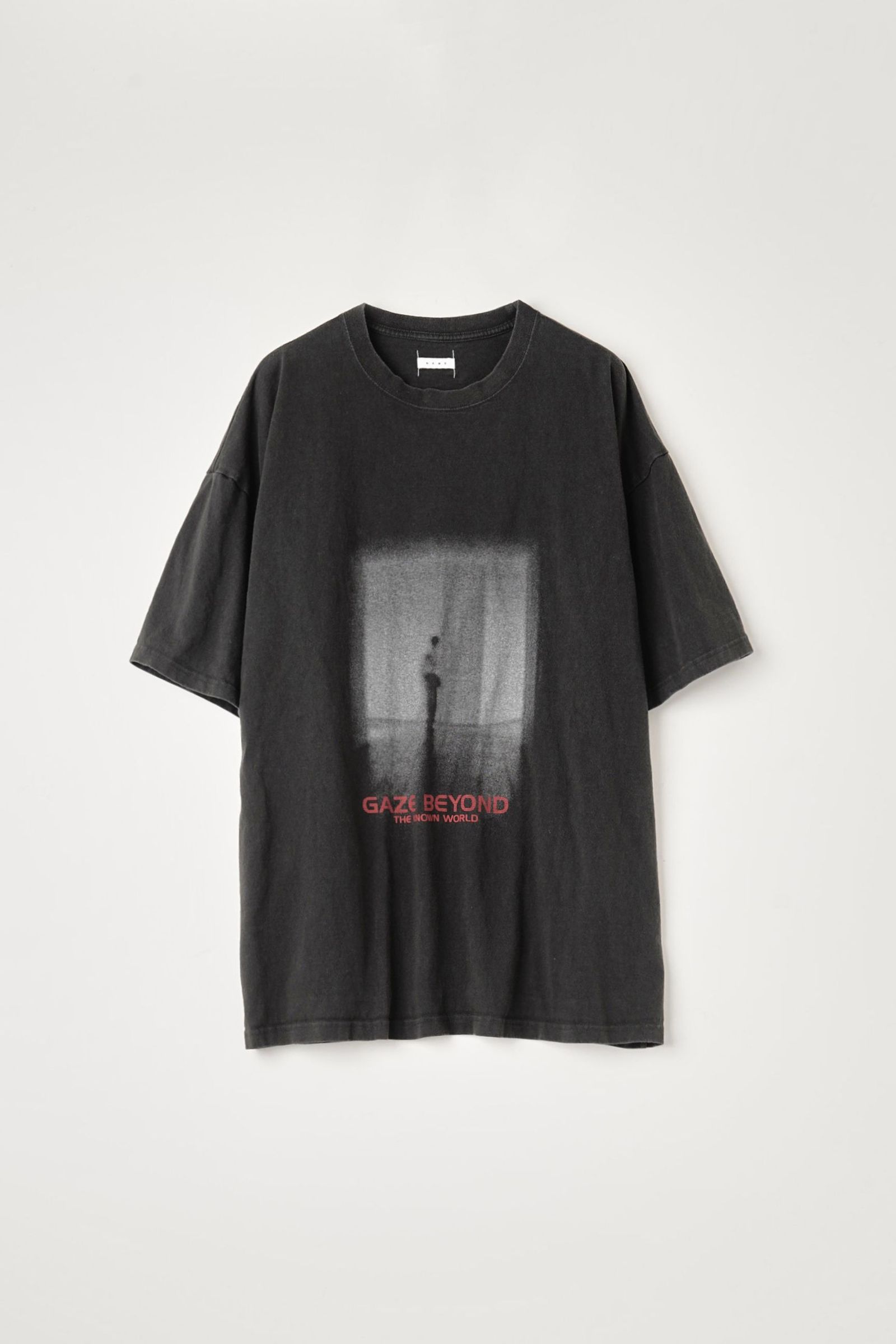LOOSE FIT PRINT TEE : WE ARE ALL ALONE | BLACK | カットソー