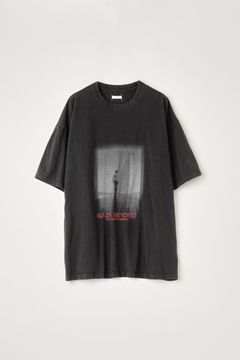 LOOSE FIT PRINT TEE : WE ARE ALL ALONE | BLACK | カットソー