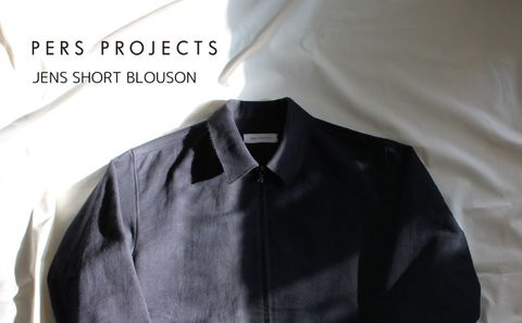 PERS PROJECTS | JENS SHORT BLOUSON | 商品説明