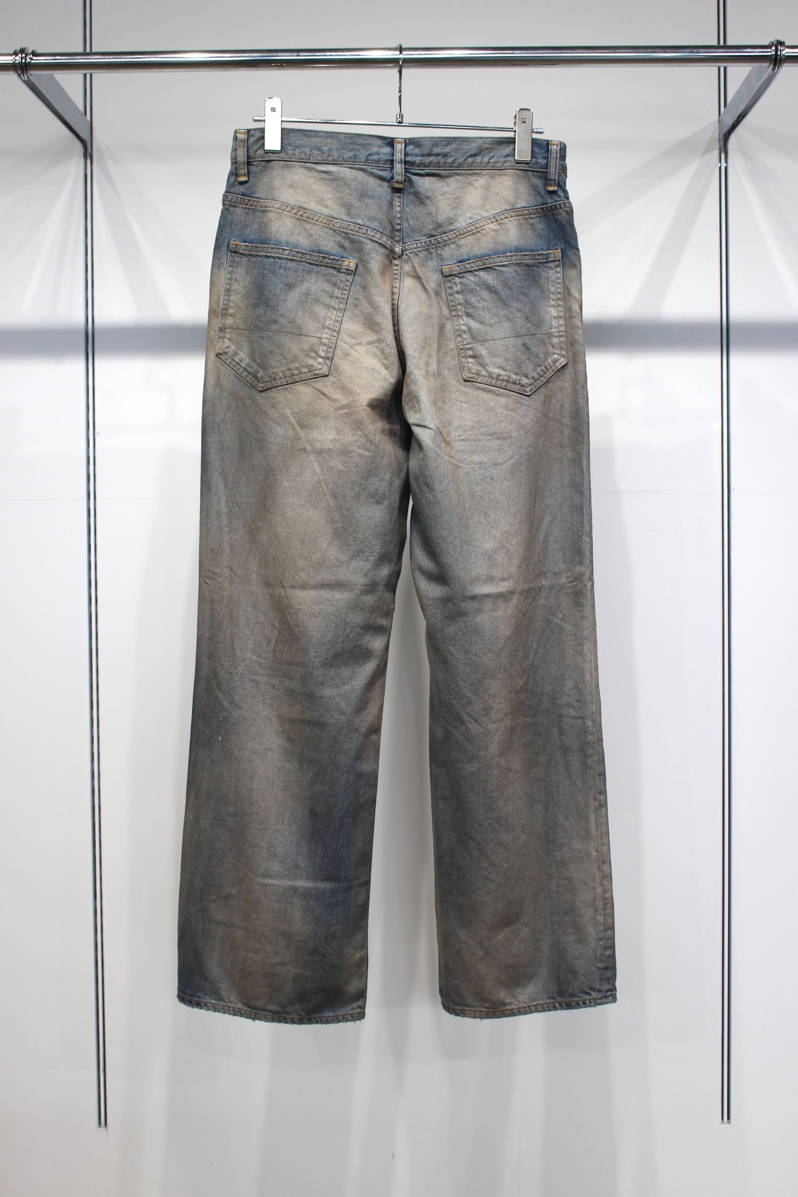 SHOE-CUT DENIM PANTS | INDIGO | デニムパンツ