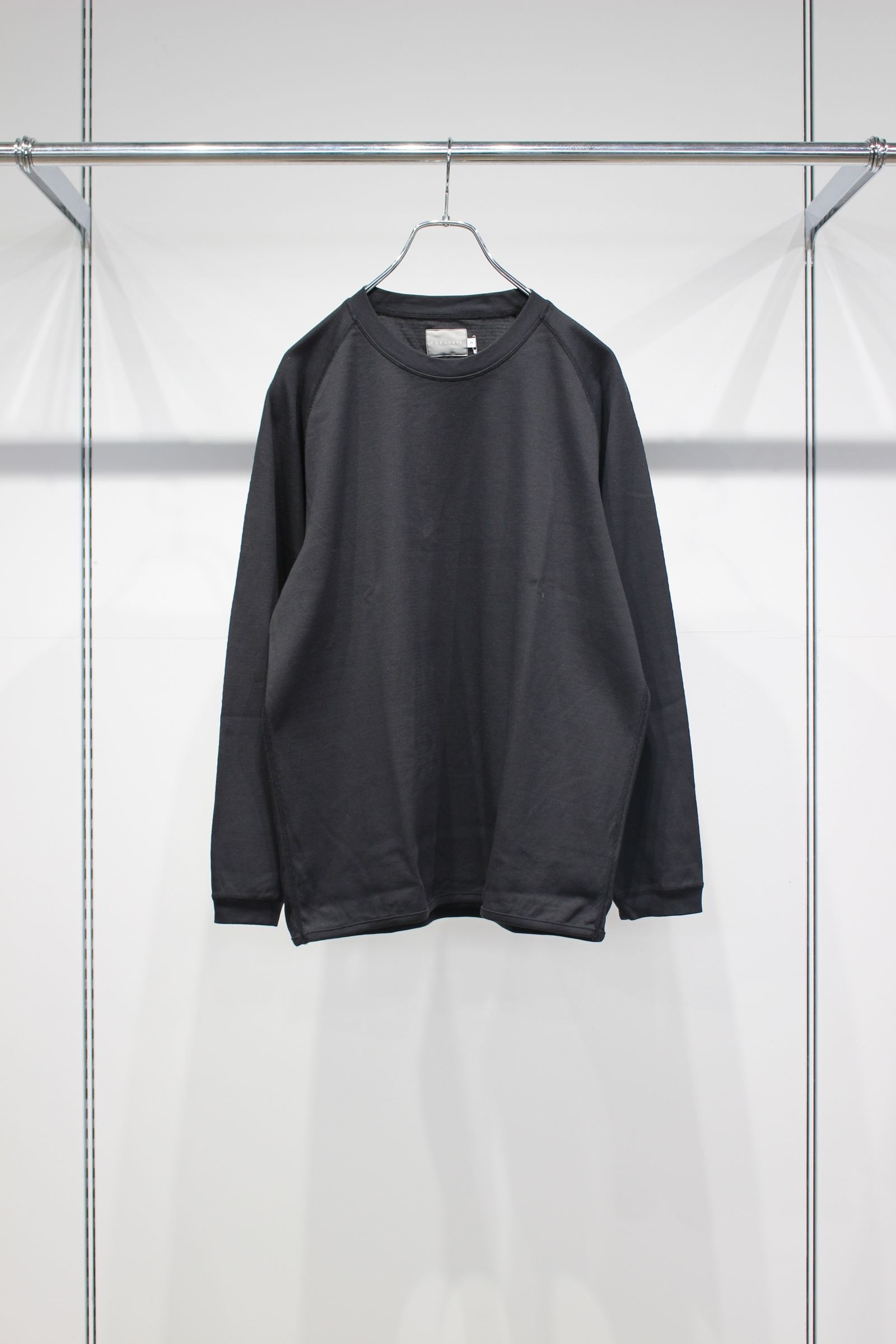 COMPACT HONEY-COMB PULL-OVER | CHARCOAL | カットソー