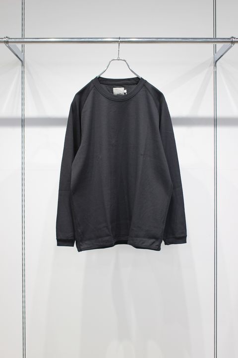 COMPACT HONEY-COMB PULL-OVER | CHARCOAL | カットソー