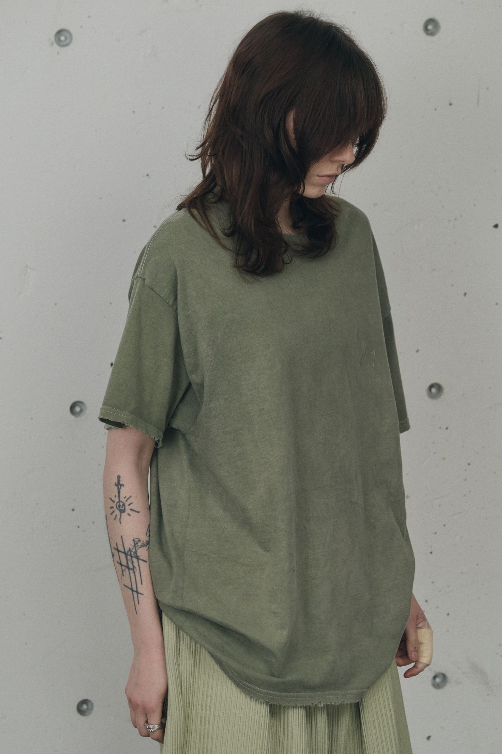 EMBROIDERY T-SHIRT | GRAYMINT | カットソー