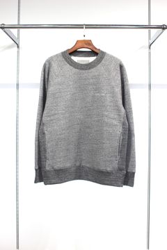 RAFFY HIGH-CREW NECK P/O -brushed- | CHARCOAL | スウェット