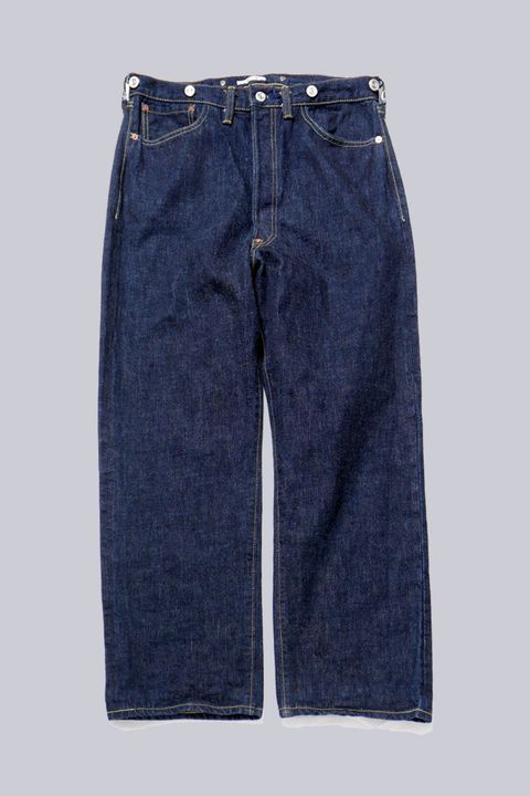 NATURAL INDIGO SHUTTLE DENIM SINGLE NEEDLE 201 No2 JEANS | NAVY | デニムパンツ