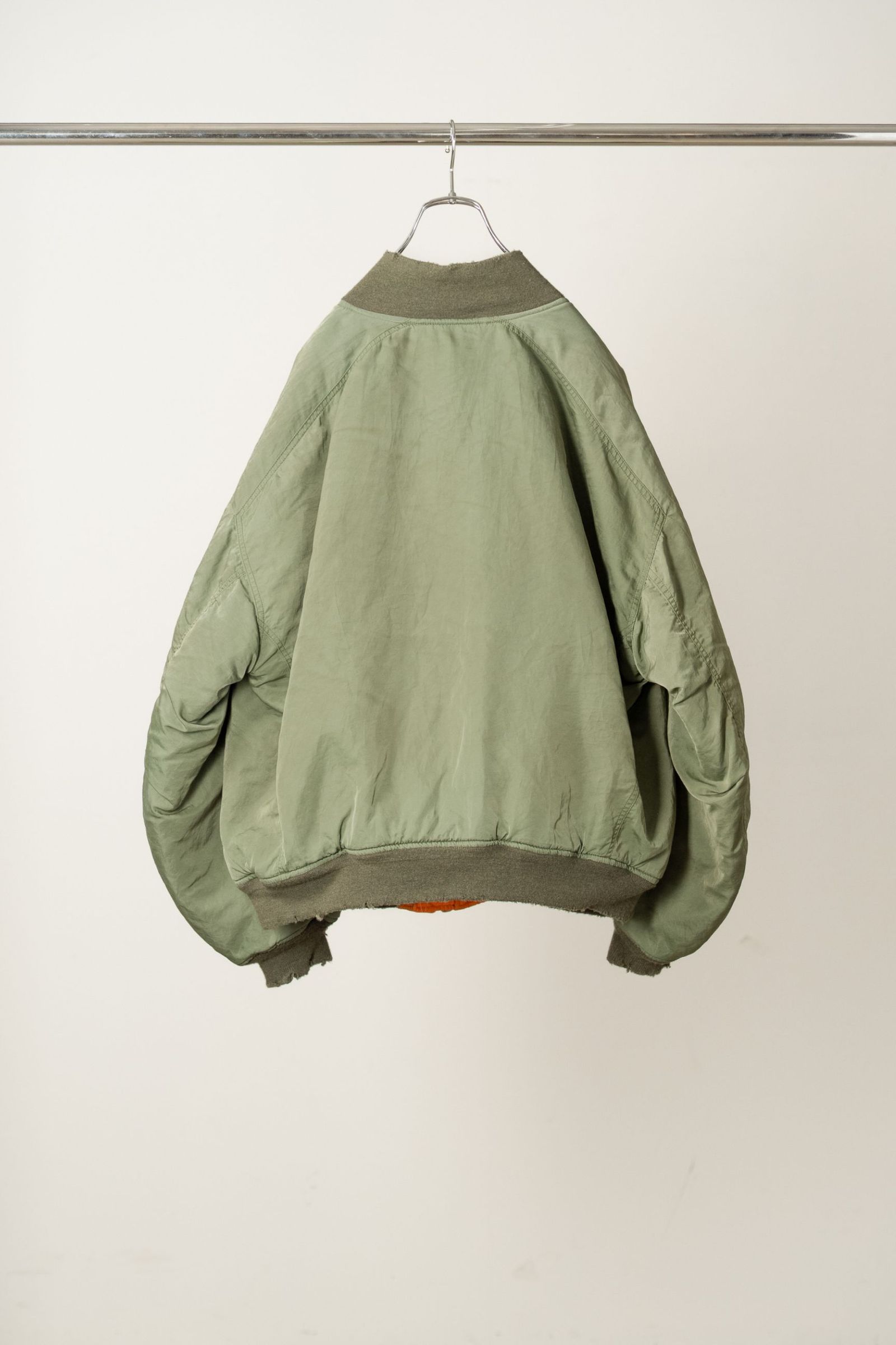 AGING BOMBER JACKET | KHAKI | ボンバージャケット