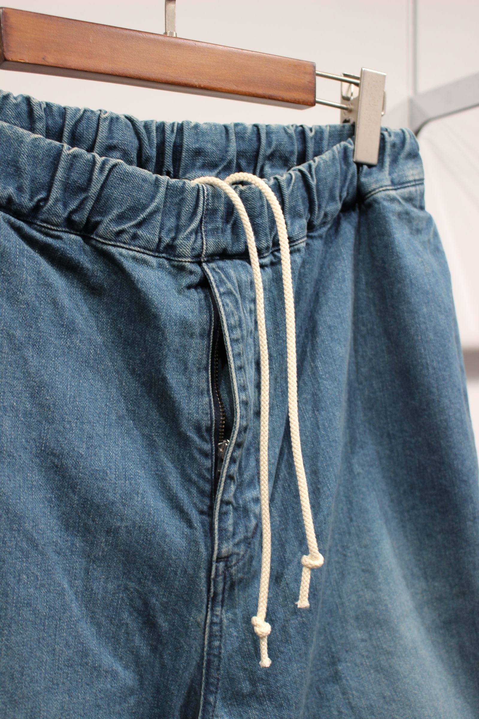 [ラスト1点] PARACHUTE DENIM PANTS | INDIGO | デニム