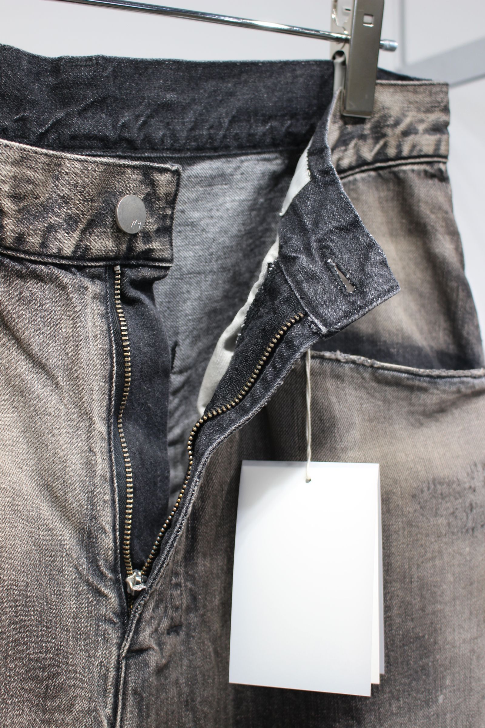 #6 AGING type-B | BLACK | デニムパンツ