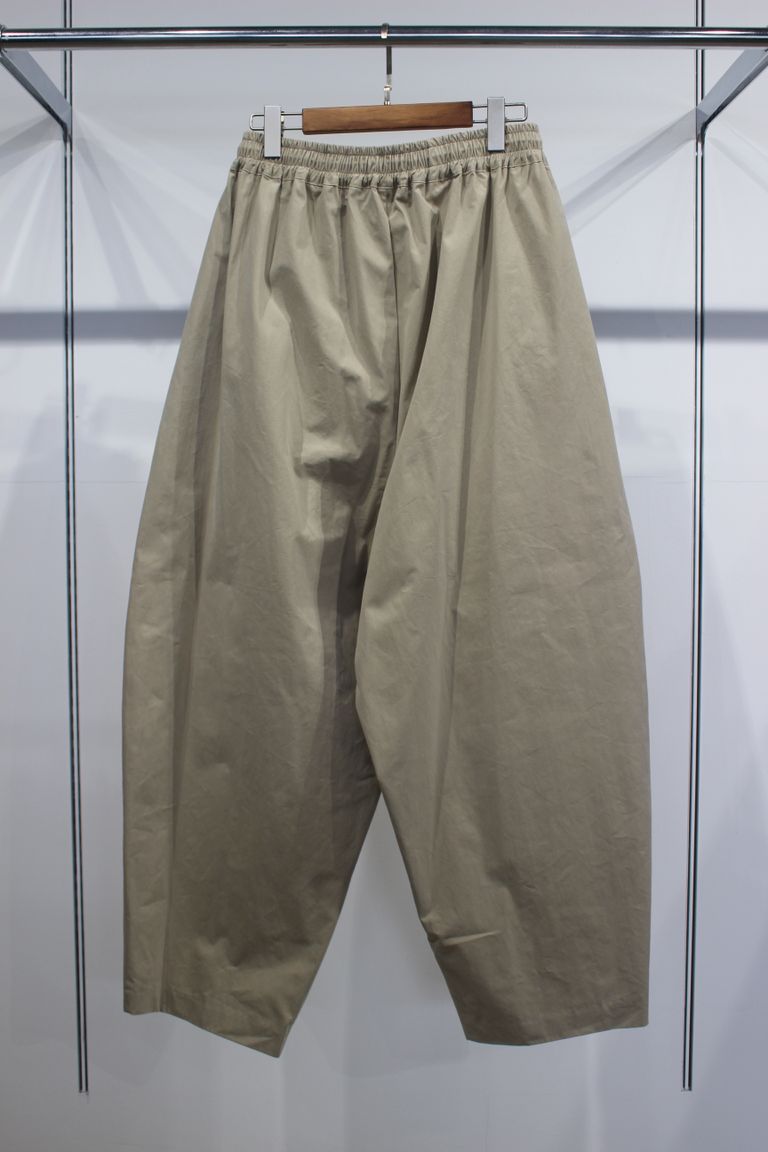 my beautiful landlet - COTTON NYLON BIO PEACH WIDE EASY PANTS/ワイドイージーパンツ |  NapsNote