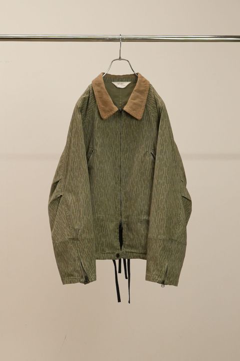 CAMO ZIPUP JACKET | RAIN DROP CAMO | ジャケット