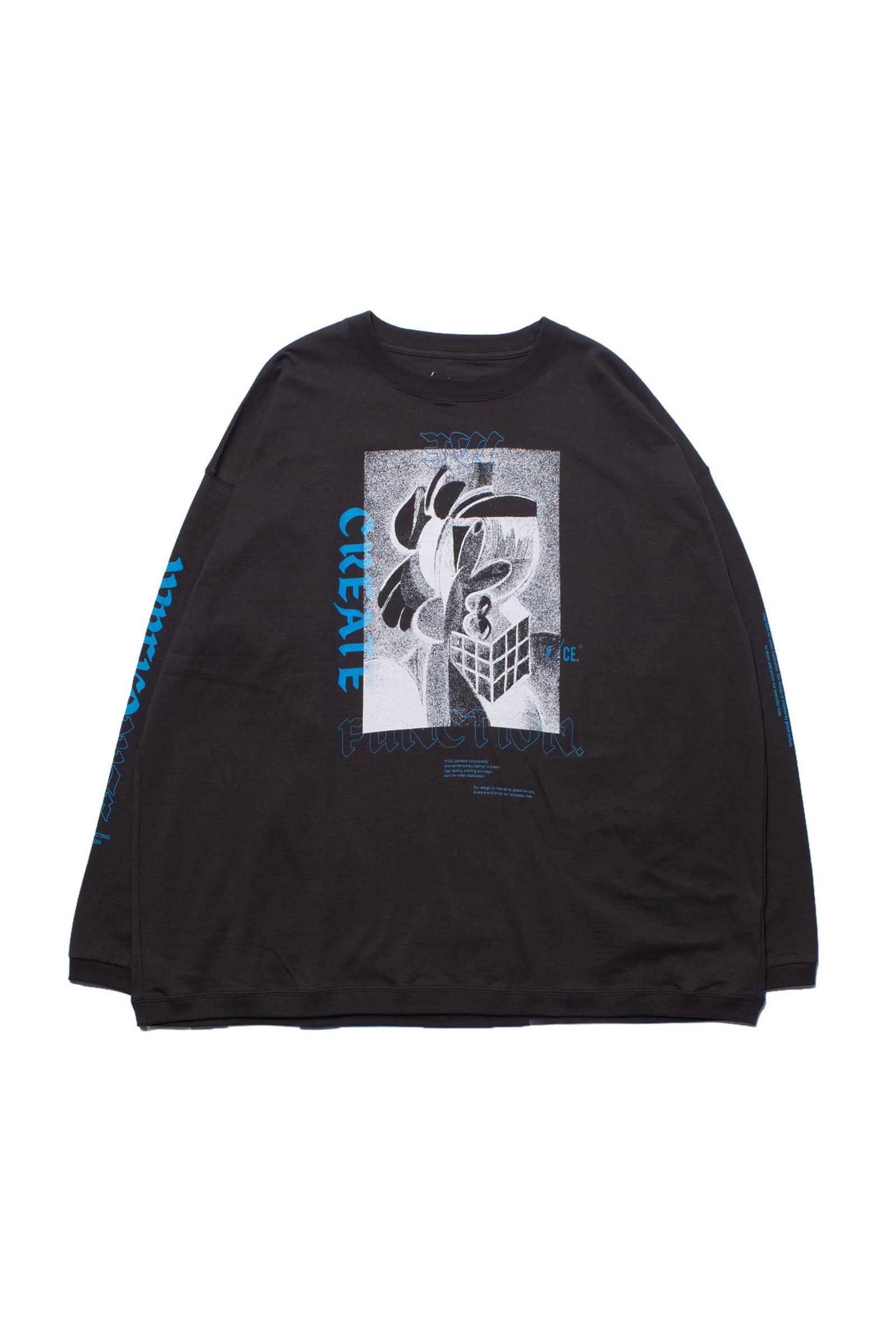 RE AIKAWA LONG SLEEVE TYPE-A | Charcoal | カットソー