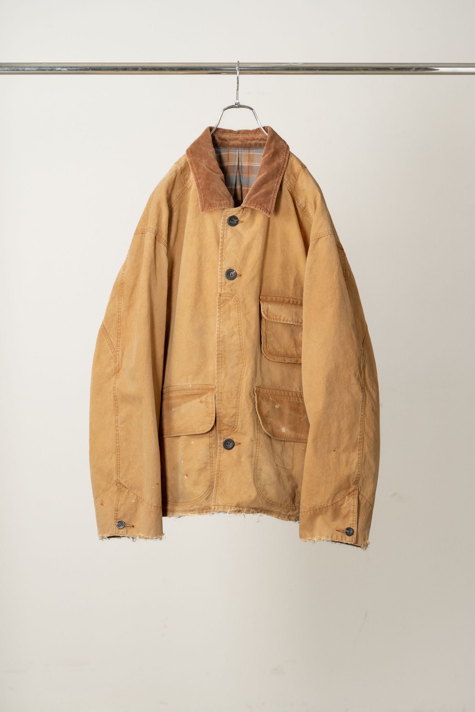 REVERSIBLE WORK JACKET | CAMEL | リバーシブルジャケット