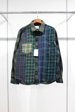 Remake shirt | Green | シャツ