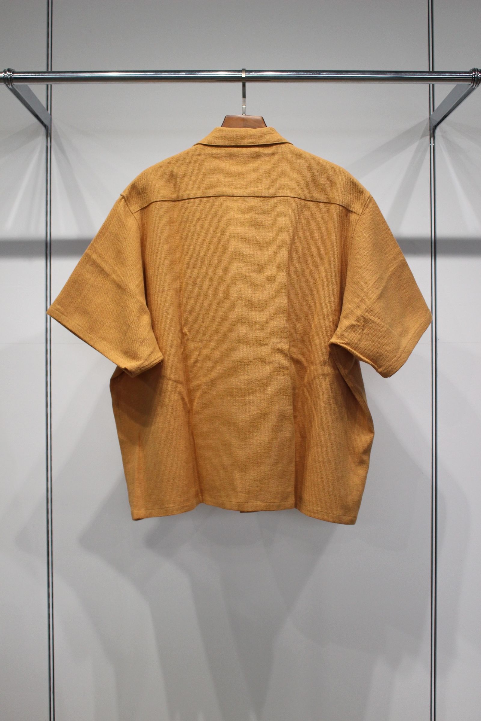 Linen Panama Shirts | INDIAN YELLOW | シャツ