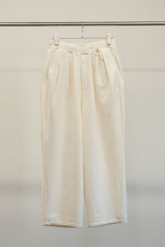 TUCK SWEAT PANTS | WHITE | スウェットパンツ