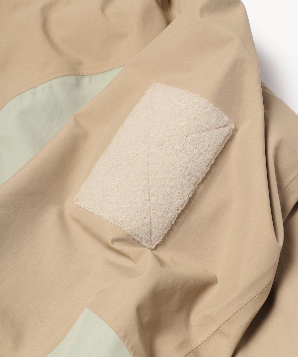 3L SHELL JACKET/BEIGE-MINT
