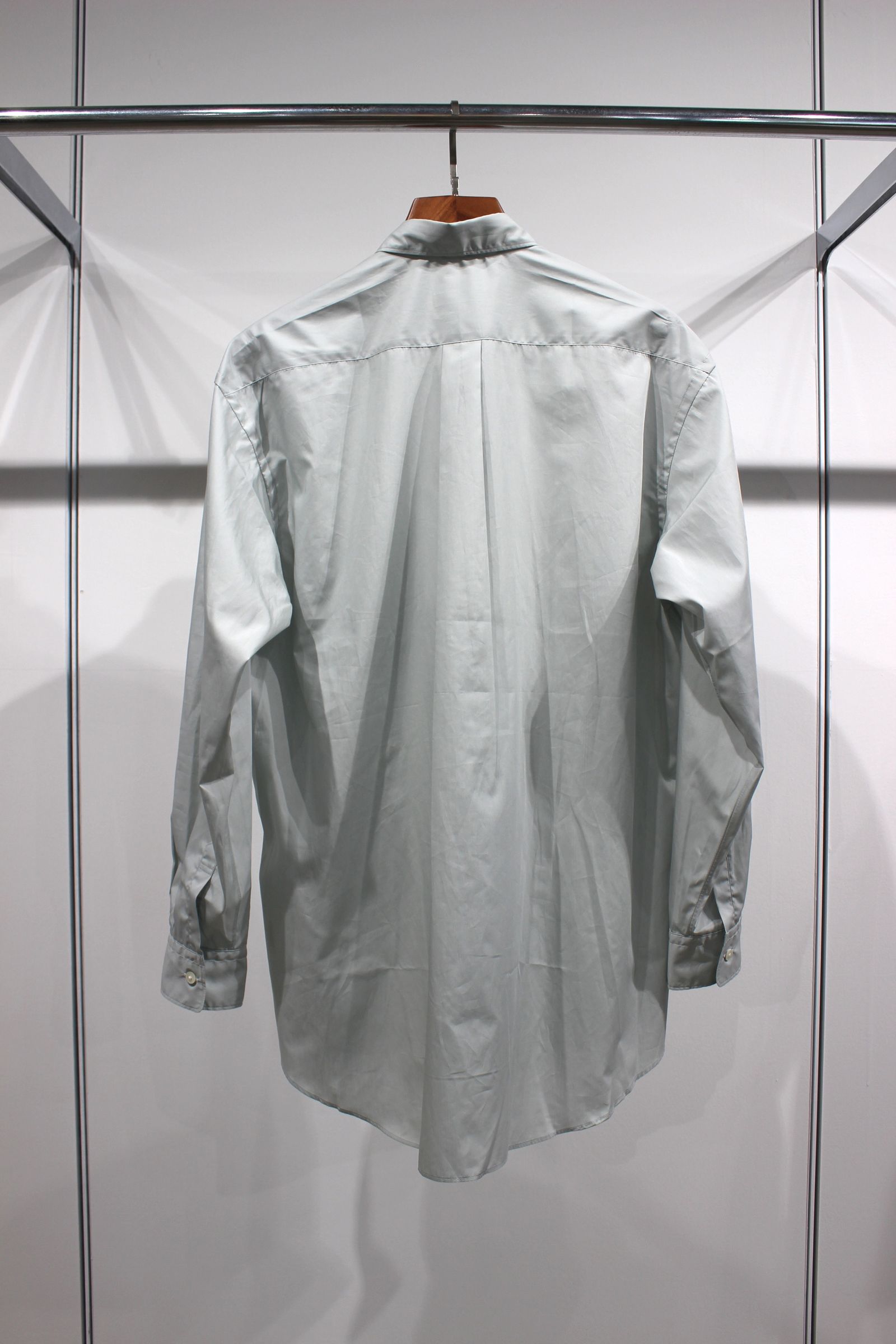200/2 SUPIMA BROAD REGULAR COLLAR SHIRT/L.MINT