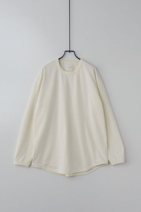 ALEX L/S TEE "solid" | WHITE | カットソー