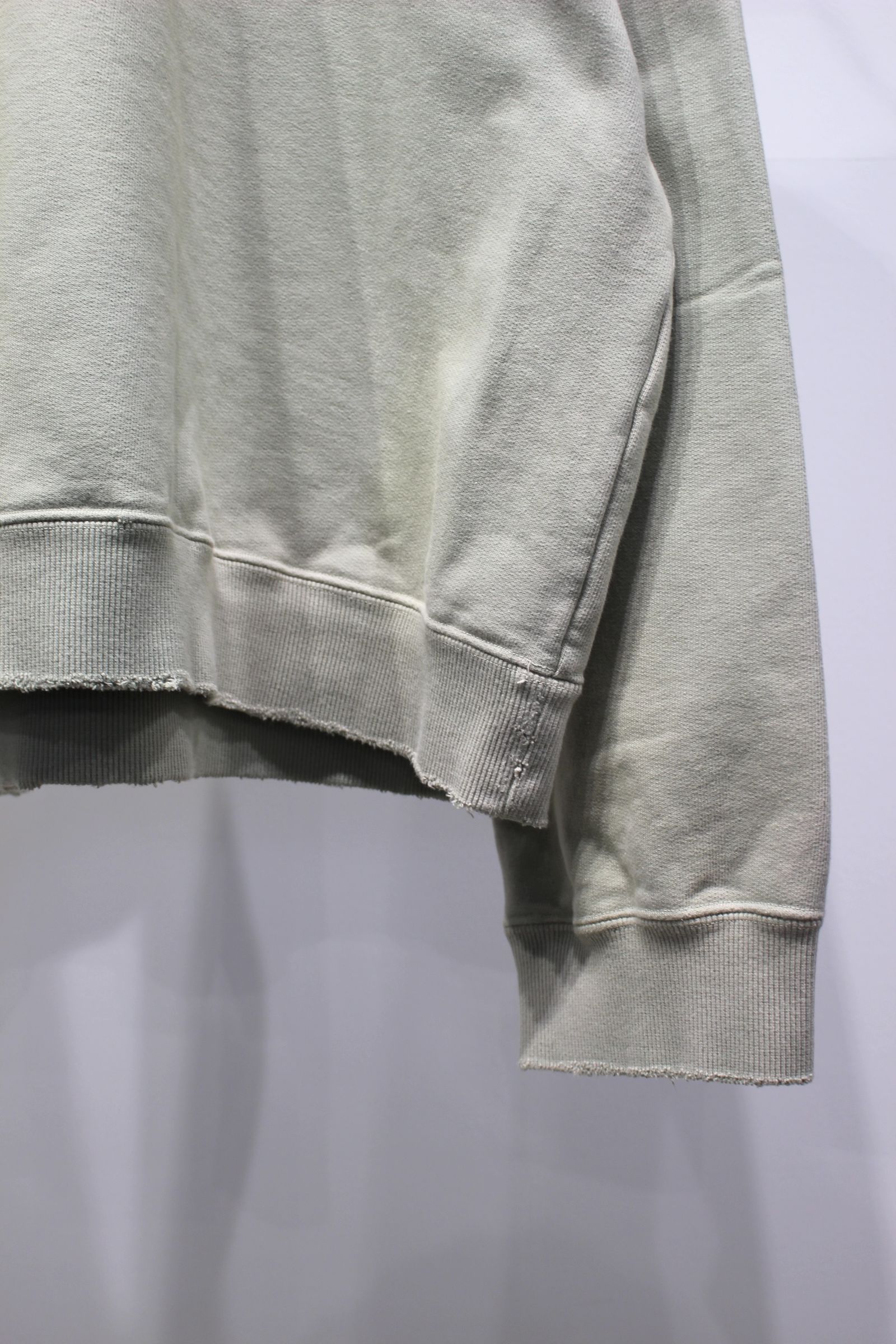 UNEVENNESS SWEAT SHIRT | GRAYMINT | スウェット