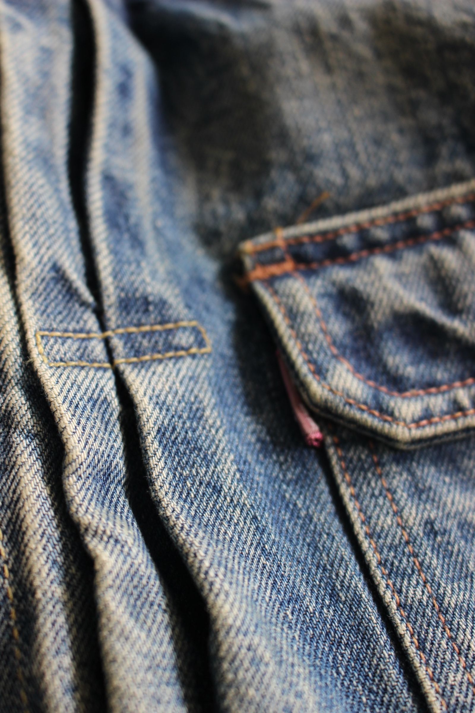 [ラスト1点] VINTAGE WASHED "1ST" KIBATA SHUTTLE DENIM JACKET | CLASSIC | デニムジャケット