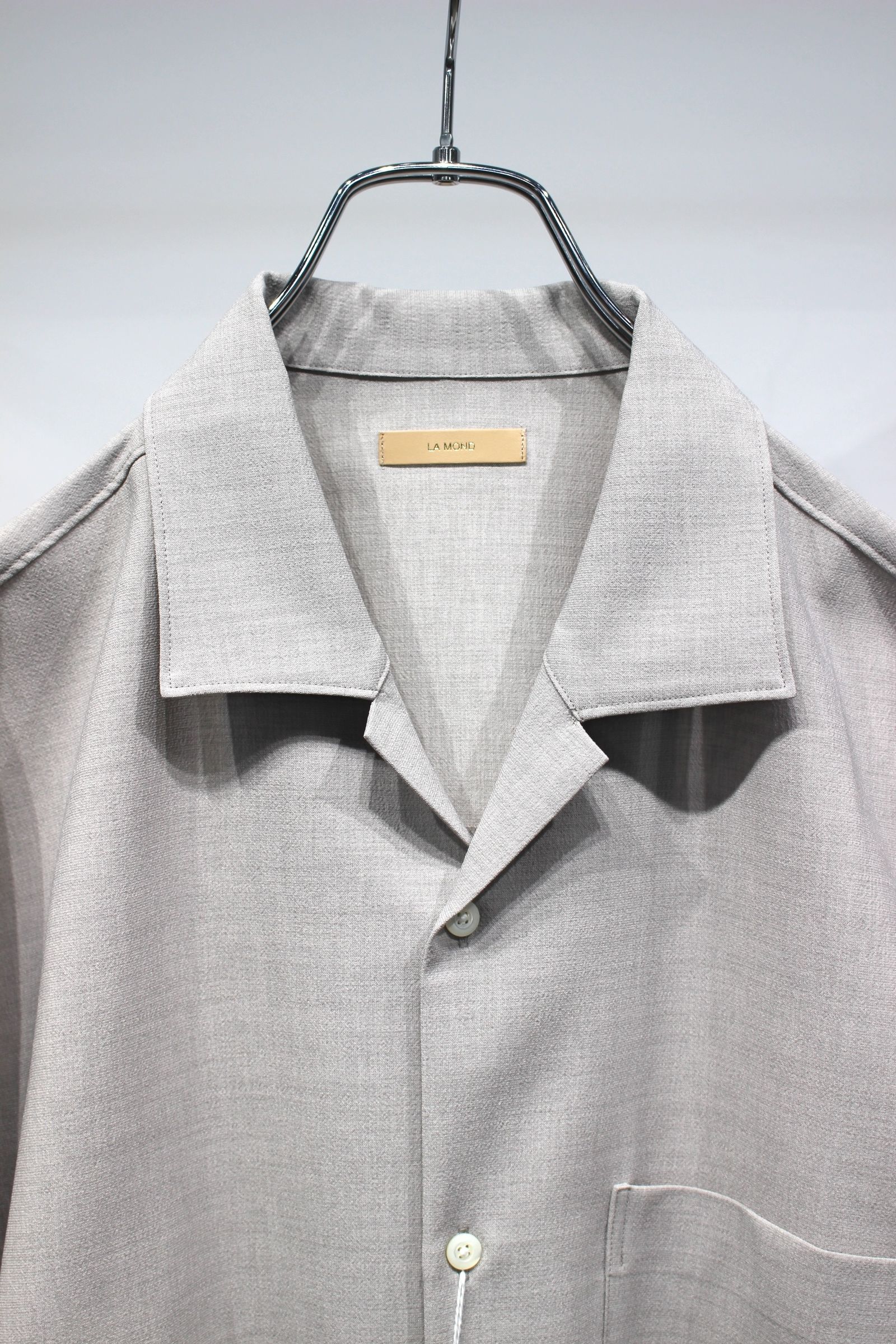 SHARI SHIRTS | ASH GRAY | シャツ