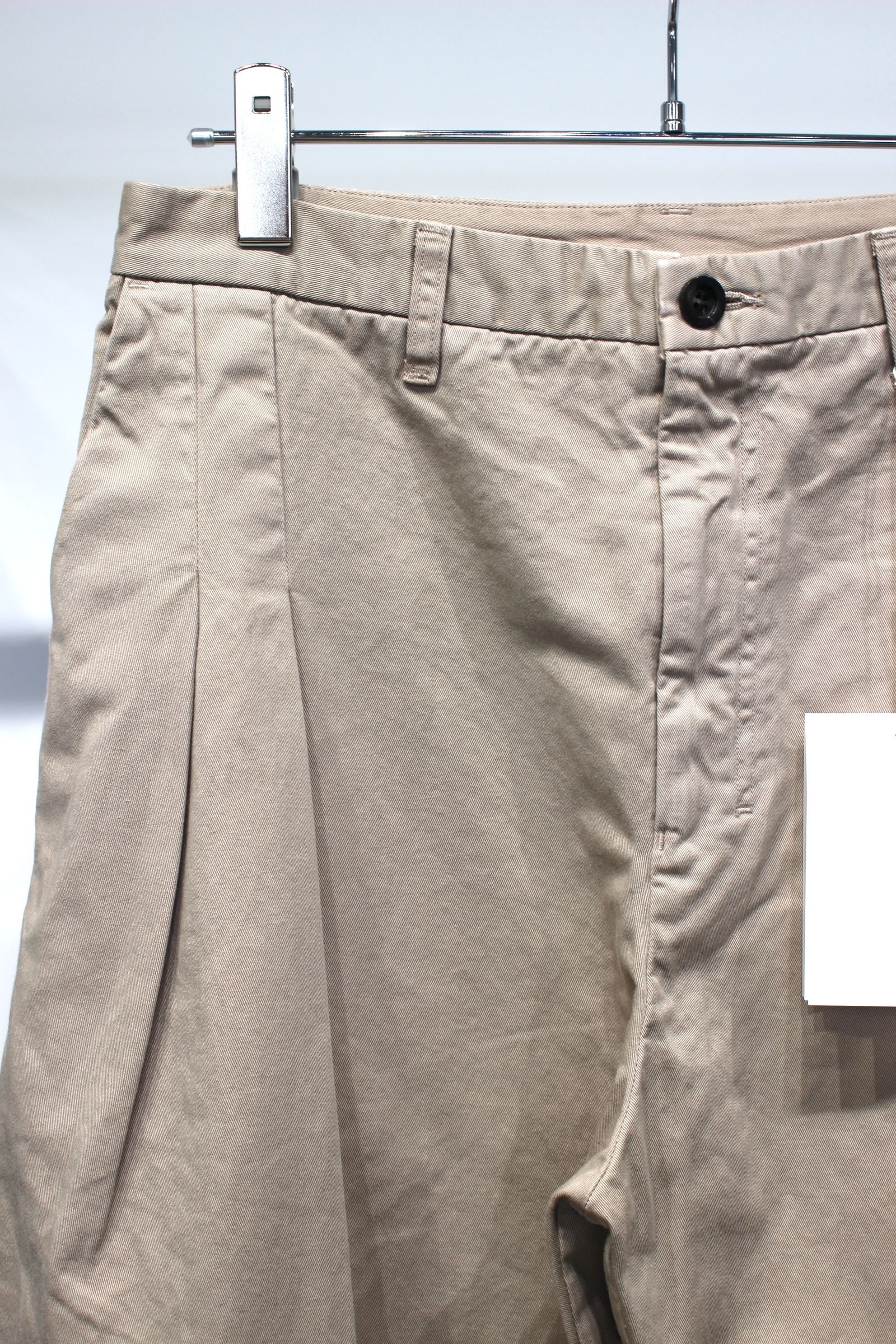 CHINO SLACKS | GRAY | チノスラックス