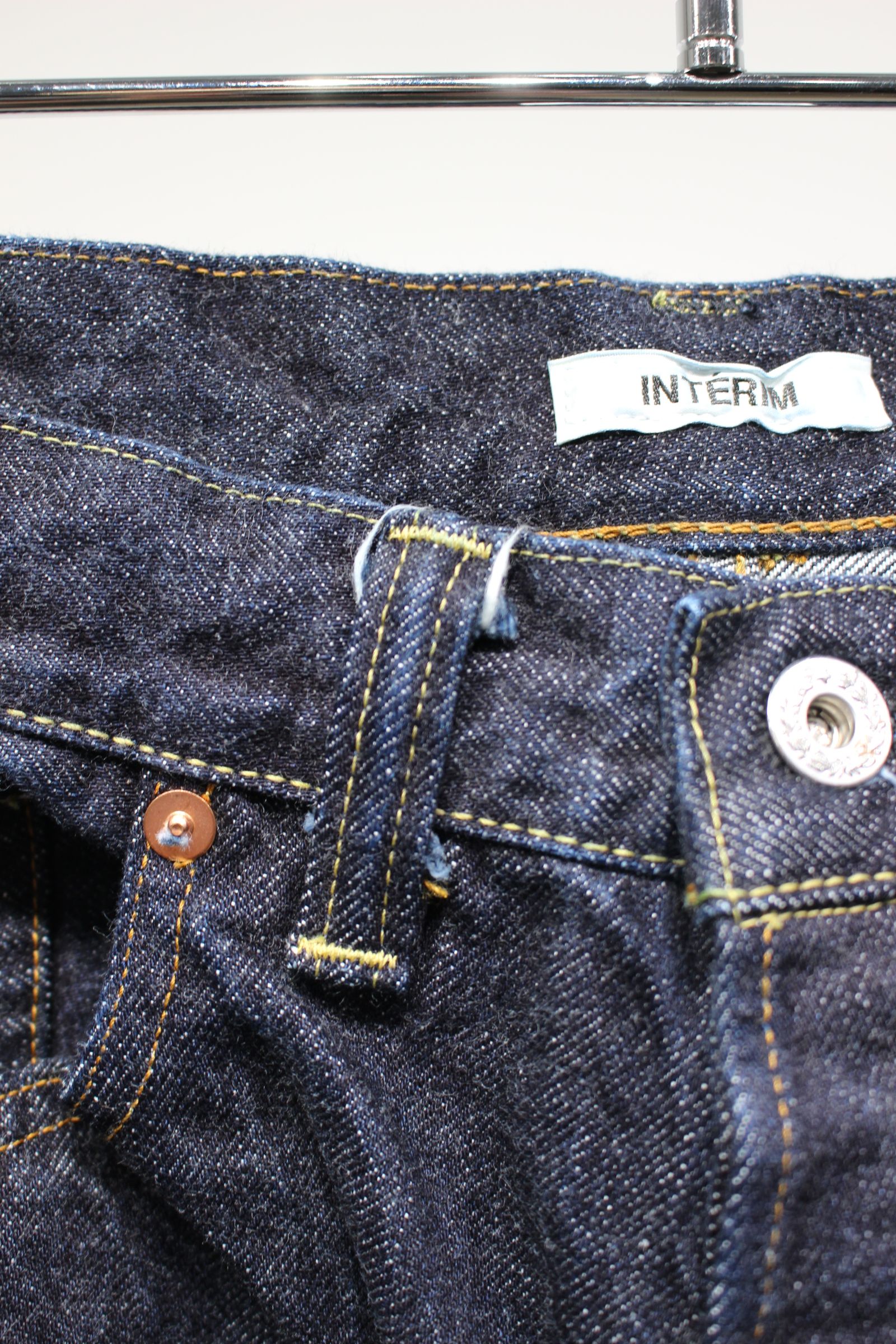 WASH HEAVY KIBATA SHUTTLE WWII 1943 DENIM JEANS | NAVY | デニムパンツ