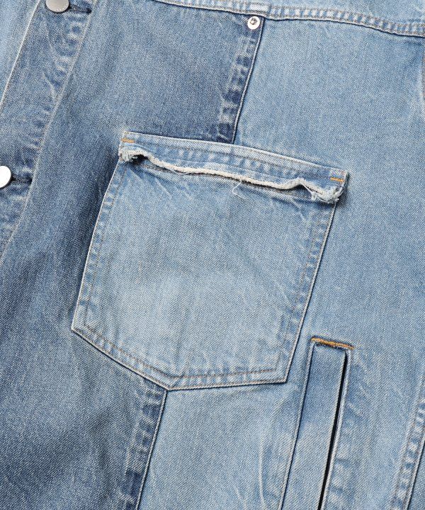 SWITCHING DENIM JK/デニムジャケット/インディゴ